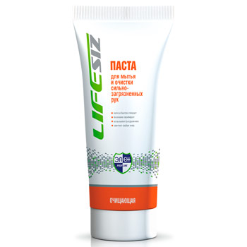 Паста очищающая для мытья сильнозагрязненных рук «Элен», 100 мл