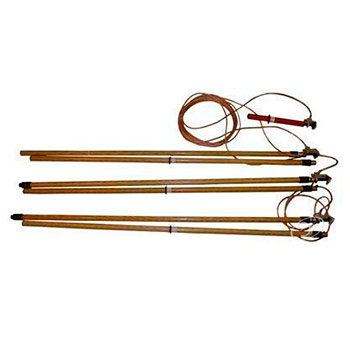 Заземление переносное ЗПЛ-220-3 (сеч. пр. - 50 кв. мм) 3-фазное для ВЛ 220кВ